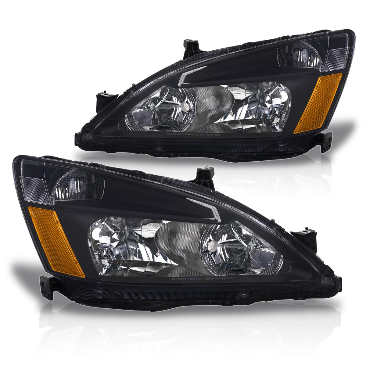Headlights Assembly Left+Right Pair M7432