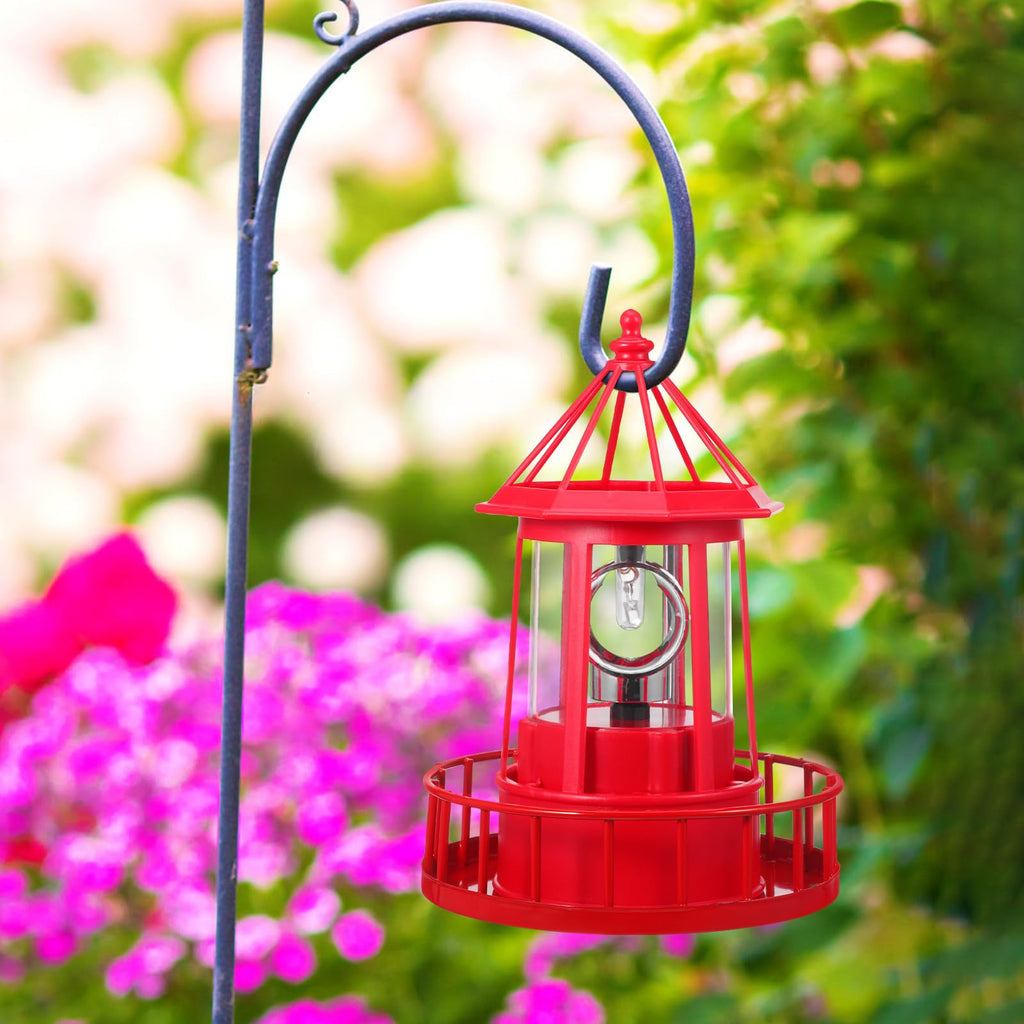 Solar Powered Rotating Iron Outdoor Garden Light A324