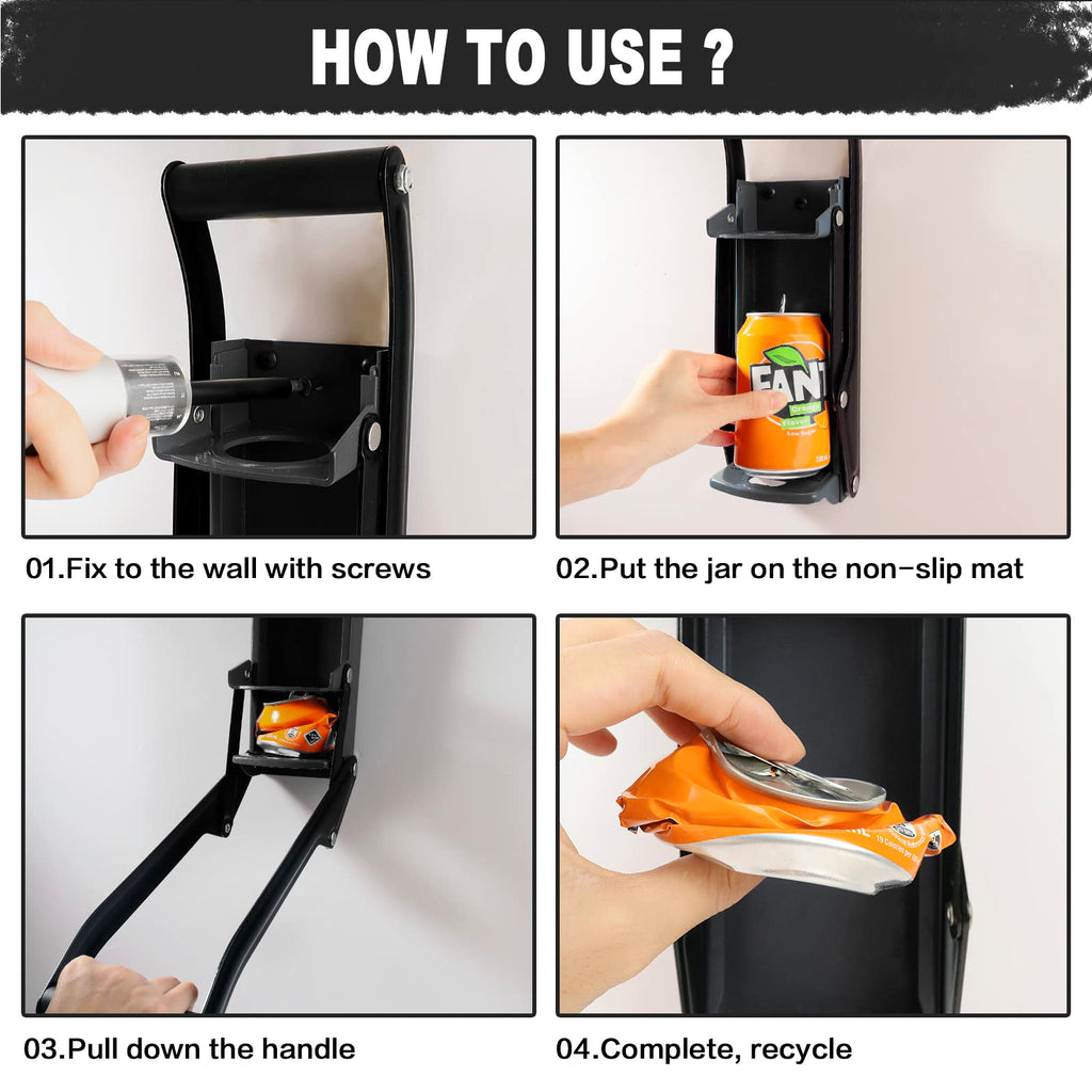 16 oz Metal Can Crusher N342094