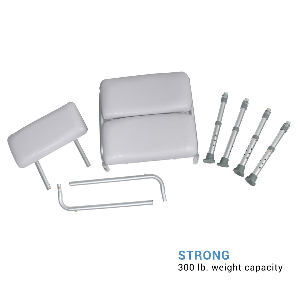 Padded Shower Chair with Backrest X7829