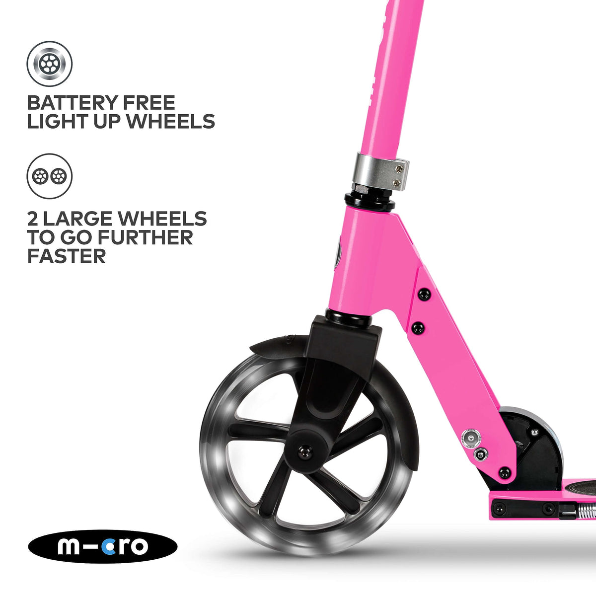 2 Wheel Foldable Kids Scooter with Adjustable Handlebar W302452