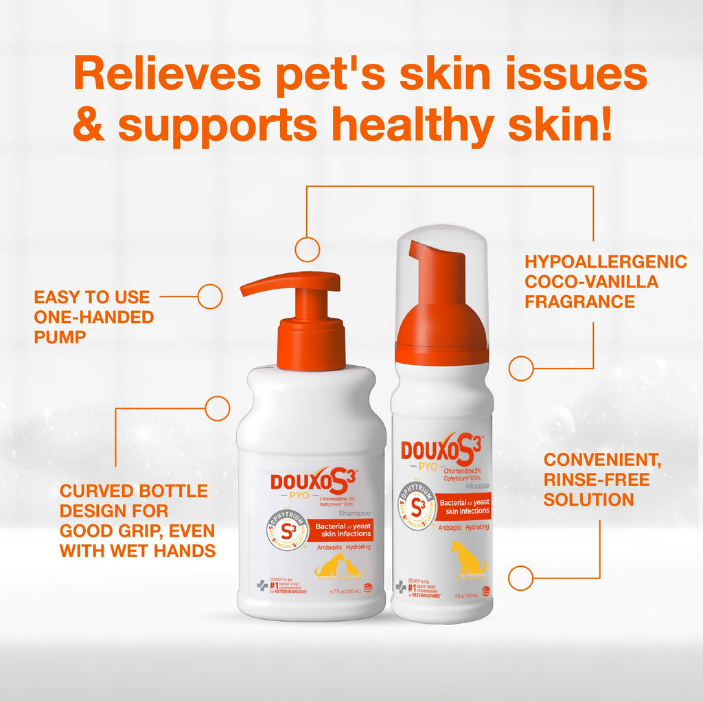 Chlorhexidine Shampoo and Mousse for Dogs Y364262