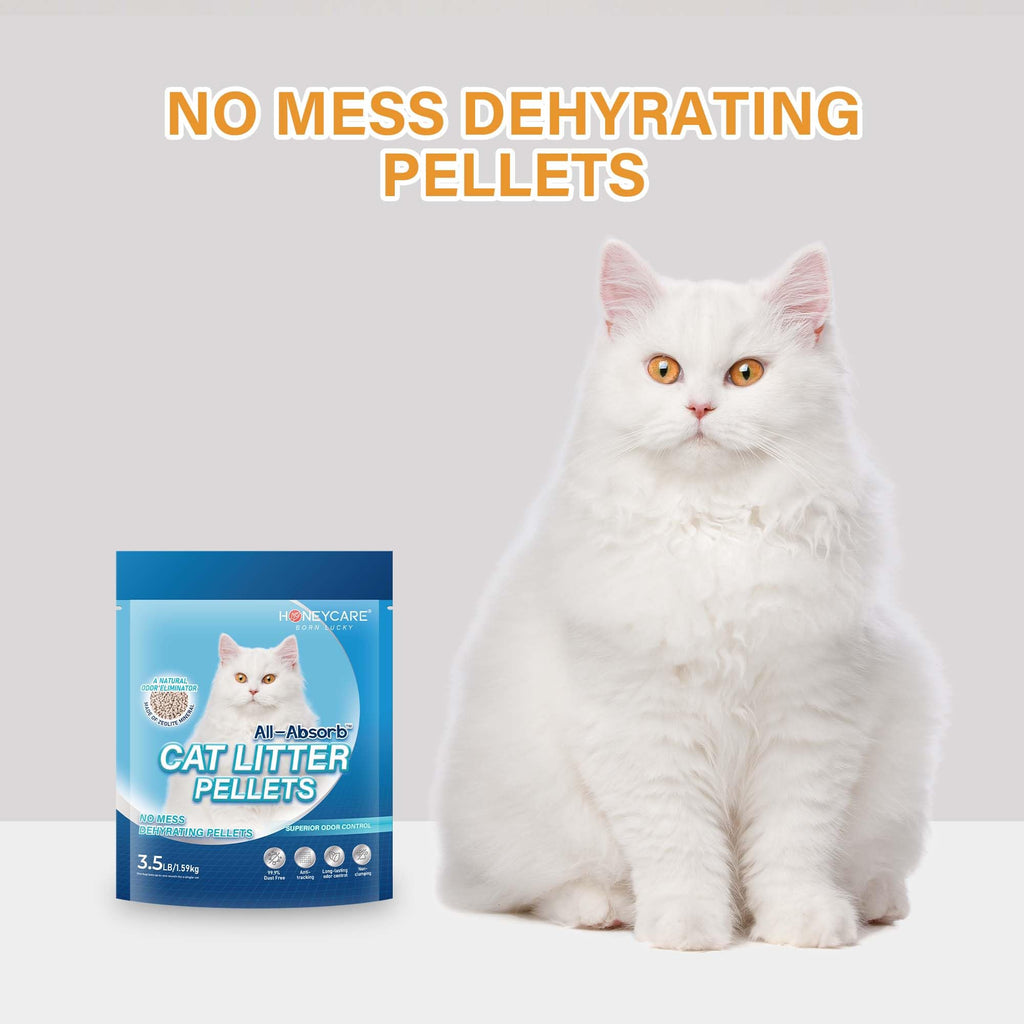 Cat Litter Pellets, Zeolite, 3.5 Lbs O183053