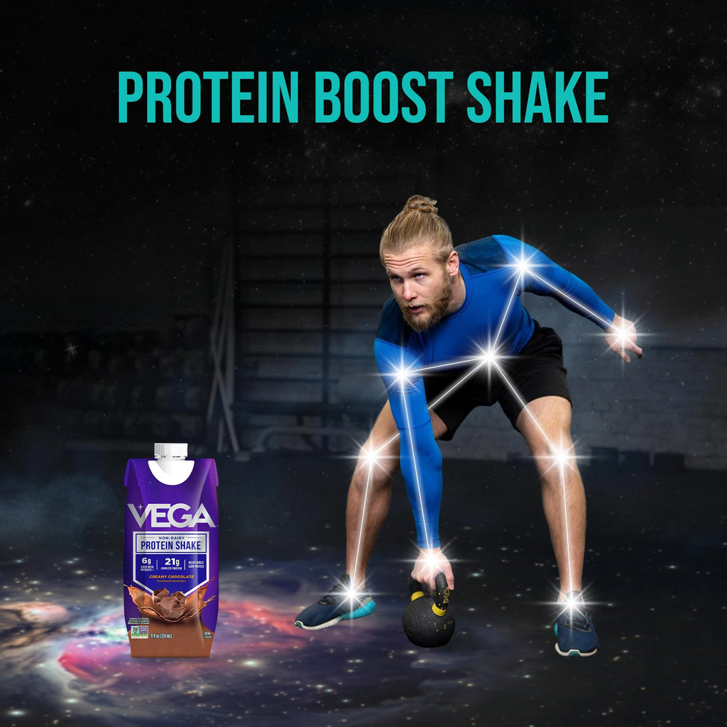 Creamy Chocolate Vegan Protein Shake 21g 330ml 12 Pack V52036