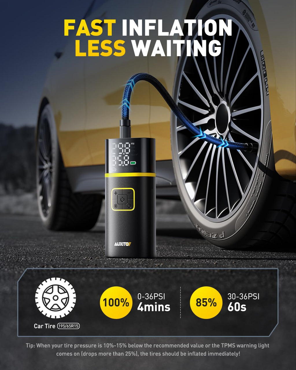 150PSI Portable Air Compressor B8379