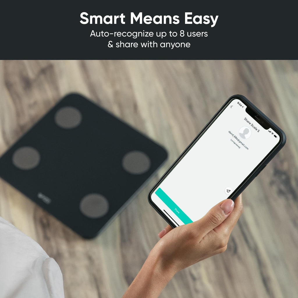Black Smart Body Weight Scale X359