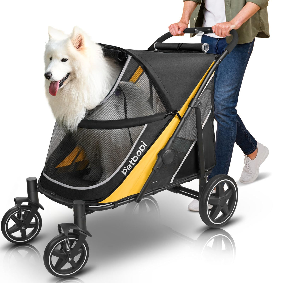 Dog Stroller for Large Medium Dogs up to 80 lbs E44397