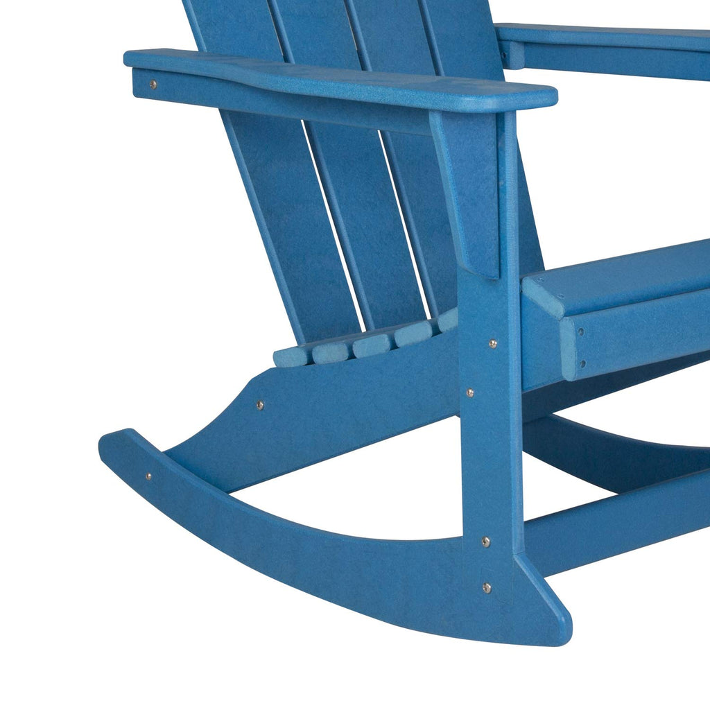 Pacific Blue Poly Adirondack Chair X908