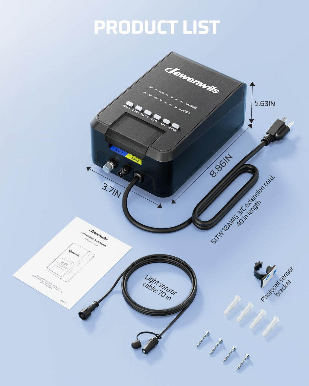 200W Outdoor Low Voltage Transformer P229