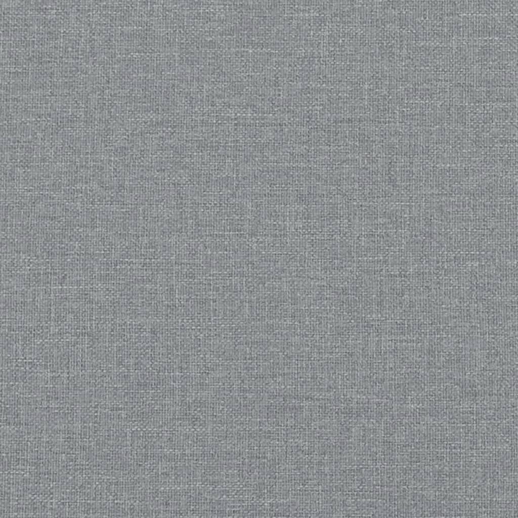 Light Gray 78 Inch Wide 3-Seater Sofa with Footstool Y558