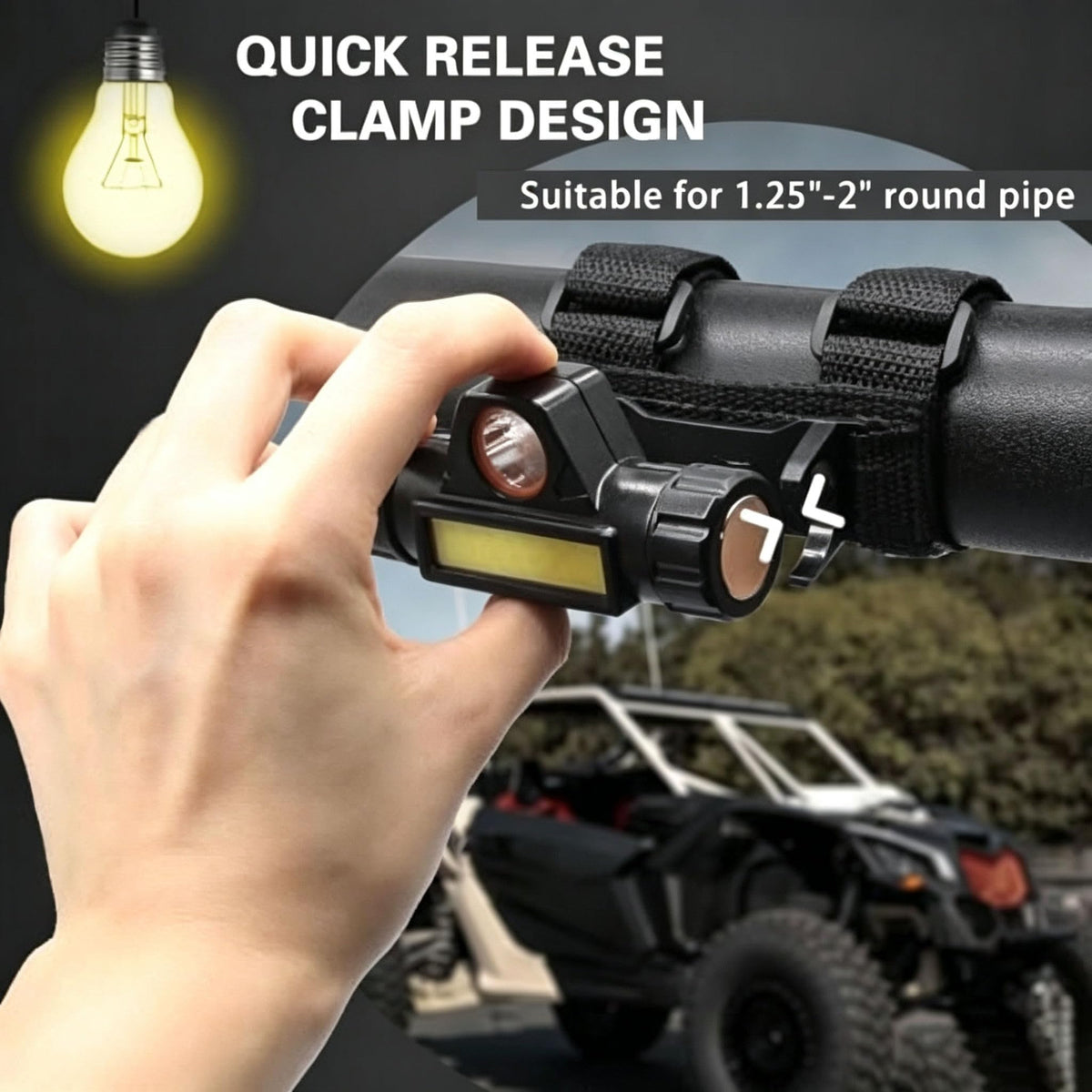 UTV Dual LED Work Light R7691
