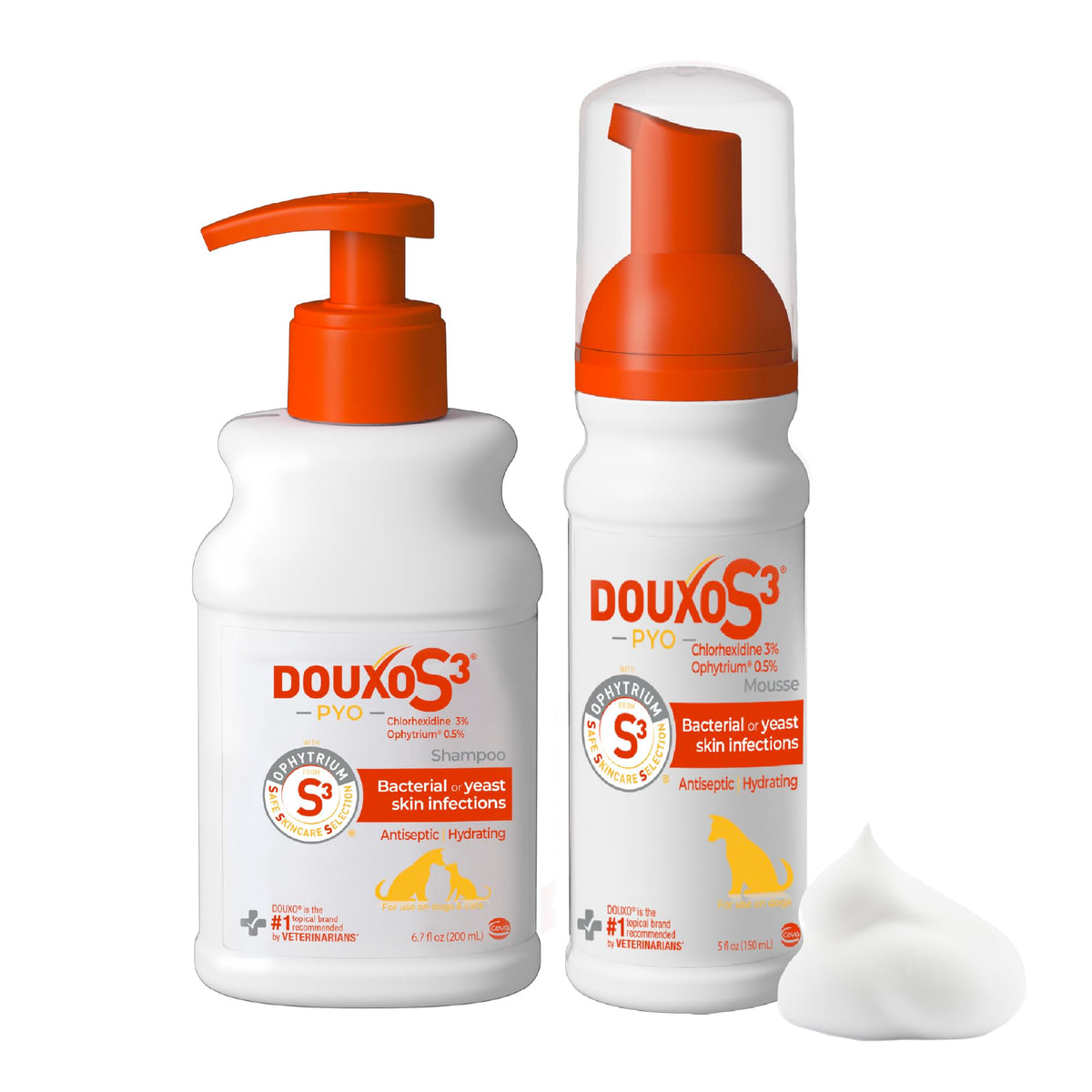 Chlorhexidine Shampoo and Mousse for Dogs Y364262
