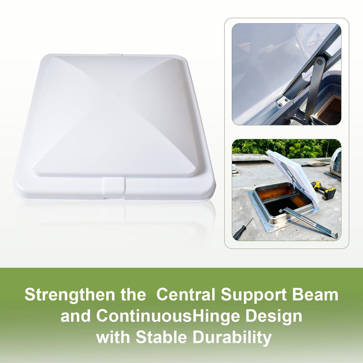 14" x 14" RV Roof Vent Cover (3Pcs) V62929