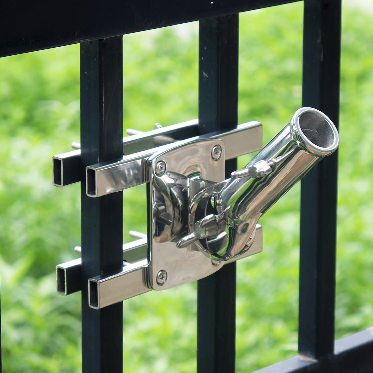 316 Stainless Steel Flagpole Holder for 1-Inch Flagpoles F480797