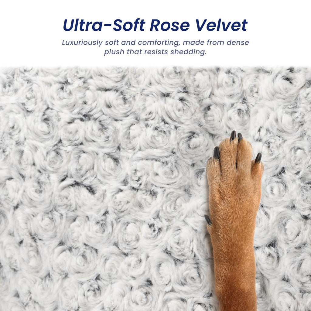 3.5" Thick Plush Non-Slip Dog Bed Mat Q1746