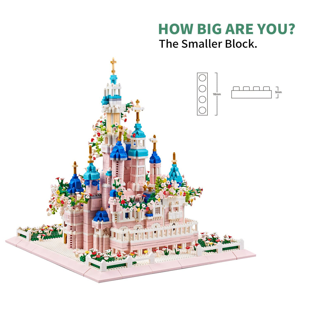 Architecture Castle Micro Blocks Building Set 4000+ PCS S393983