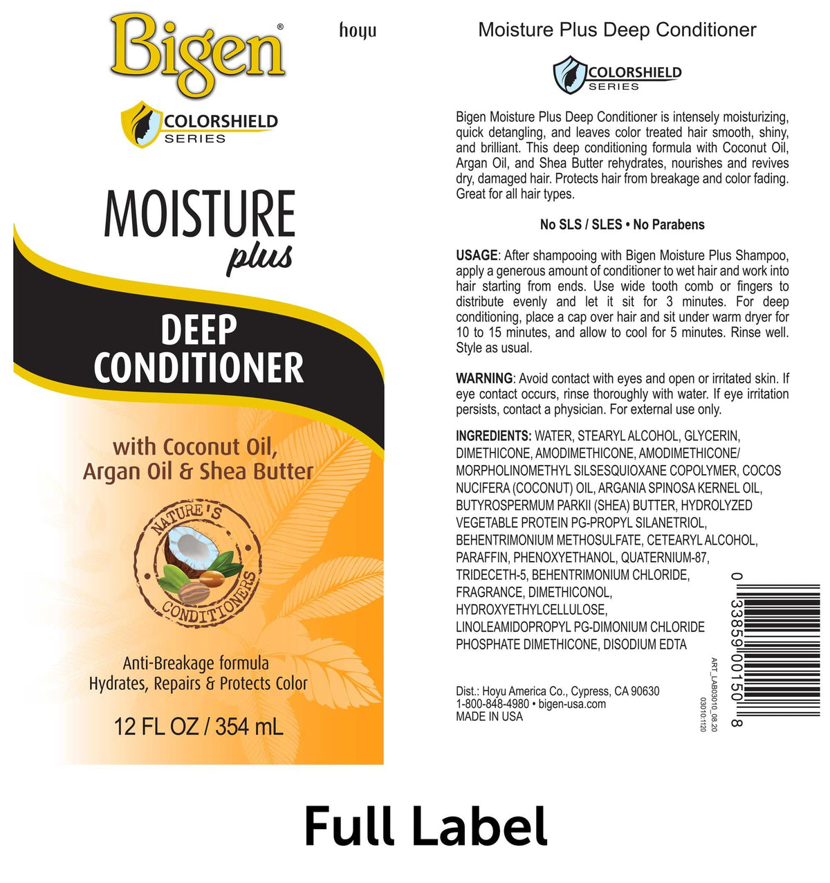 Moisture Plus Deep Conditioner 12 fl oz (Pack of 2) G96419