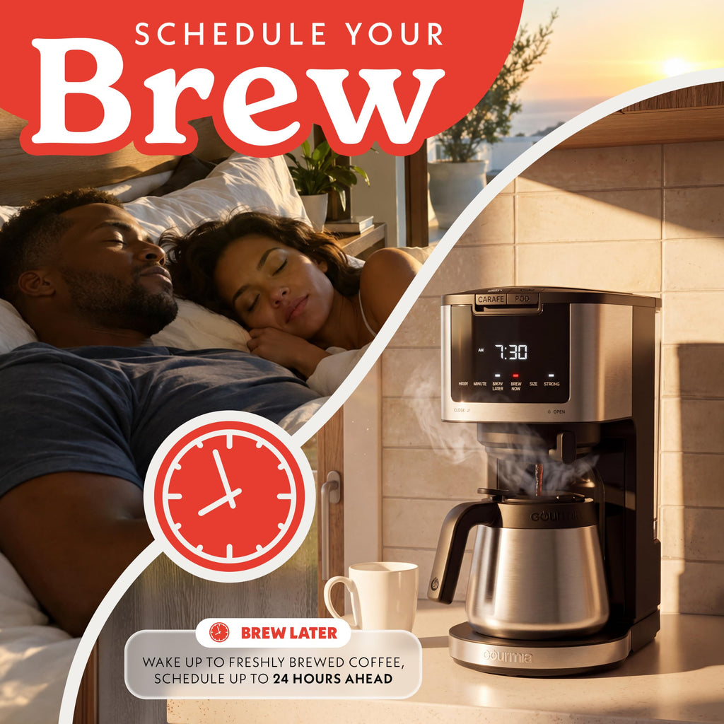 Black 12-Cup Single Serve Coffee Maker S55544