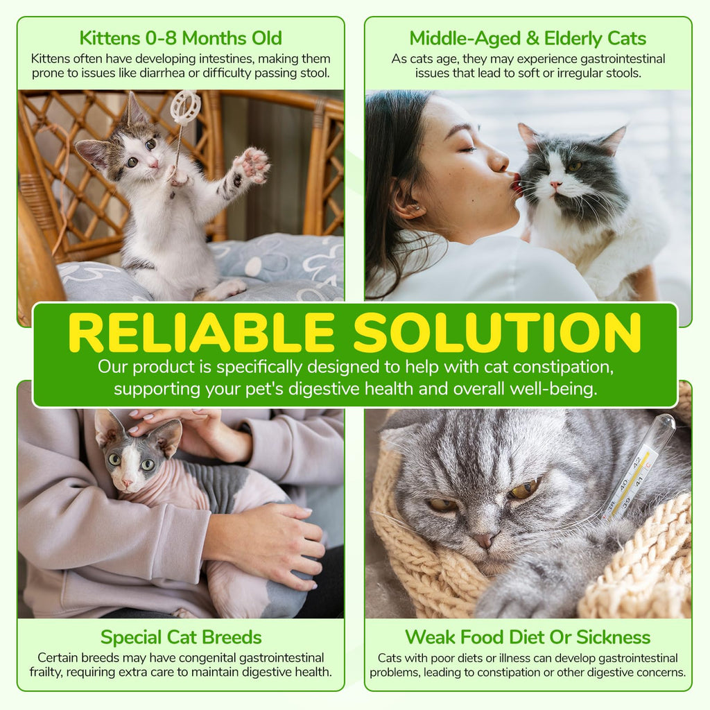 Natural Cat Laxative Liquid Stool Softener 2 fl oz S628441