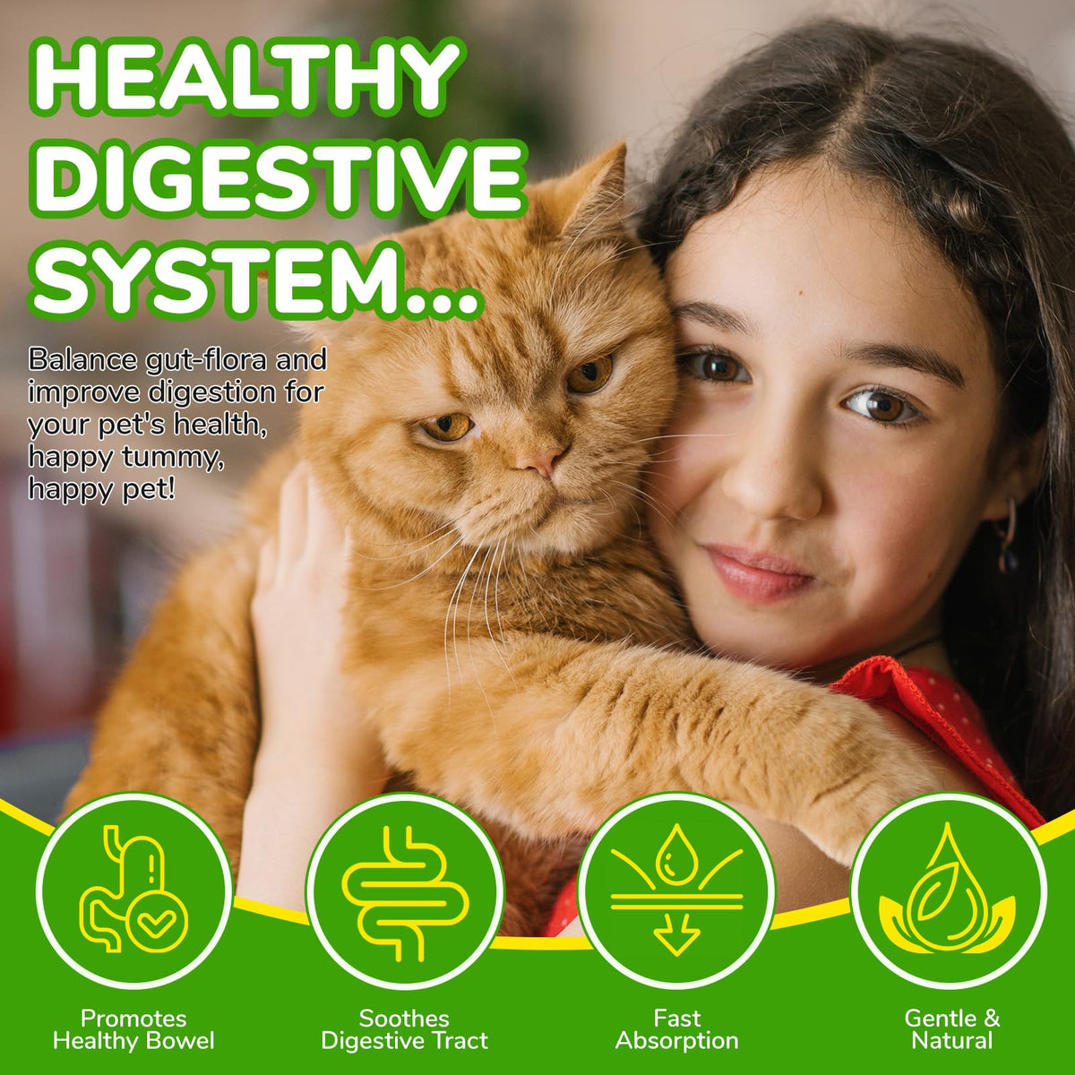 Natural Cat Laxative Liquid Stool Softener 2 fl oz S628441