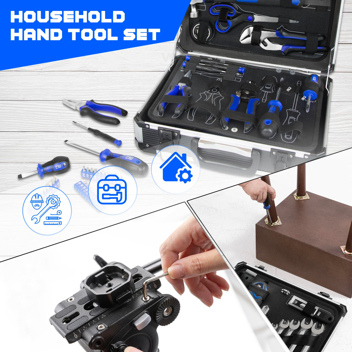 259-Piece Household and Mechanic's Tool Set D598672