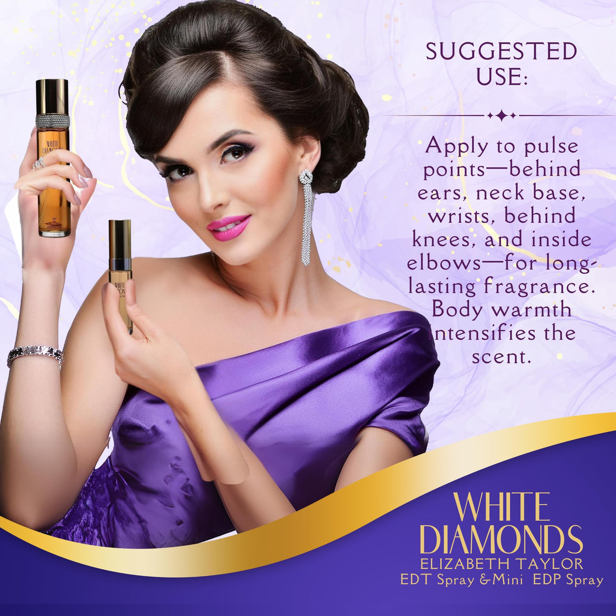 White Diamonds 4 Piece Fragrance Gift Set T695246