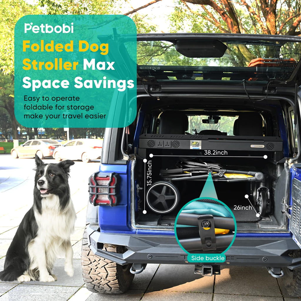Dog Stroller for Large Medium Dogs up to 80 lbs E44397