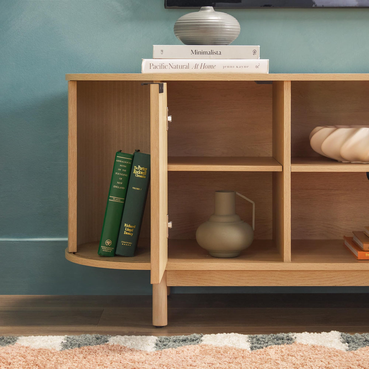 Coastal Oak 60 Inch TV Stand R579