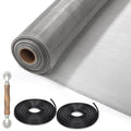 Aluminum Screen Roll with Spline & Rolling Tool L49970