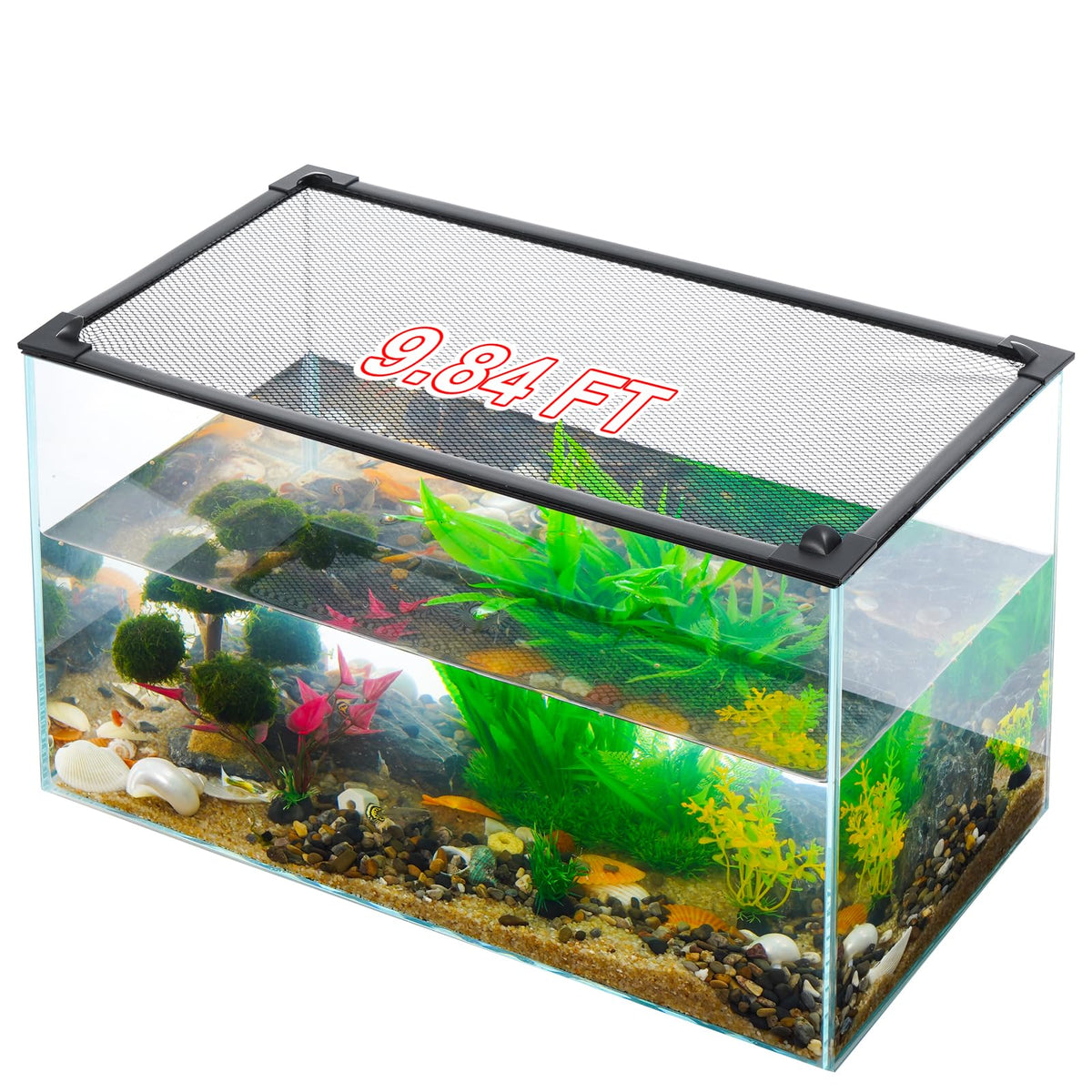 Magnetic Aquarium Lid Anti-Jumping Net Cover K520