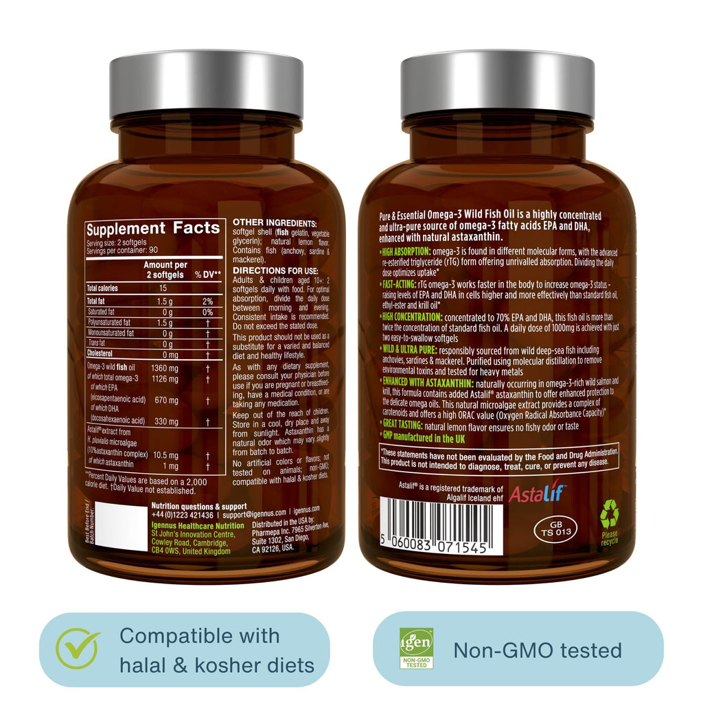 Wild Fish Oil 1360mg J1253