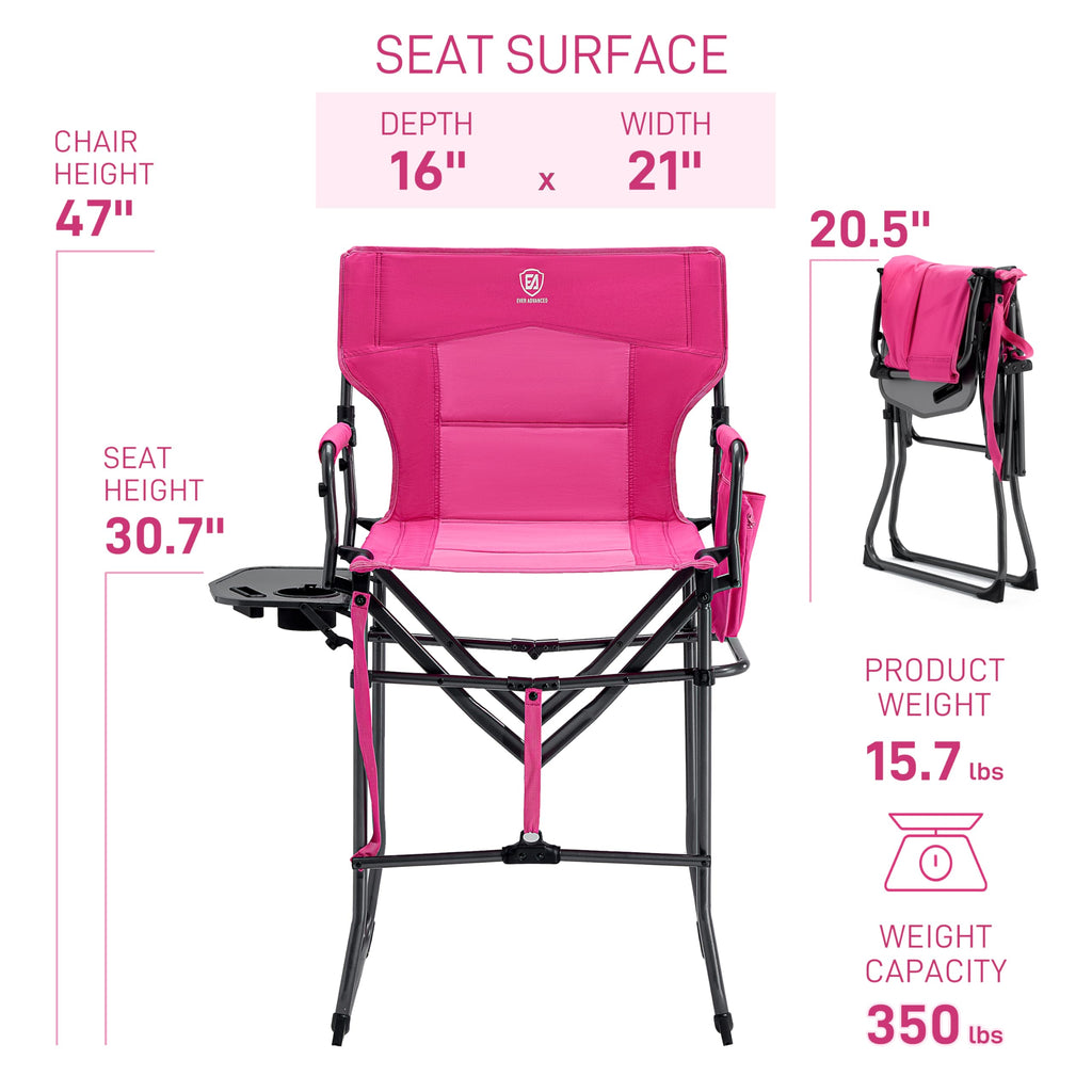 Portable Tall Camping Chair P10276