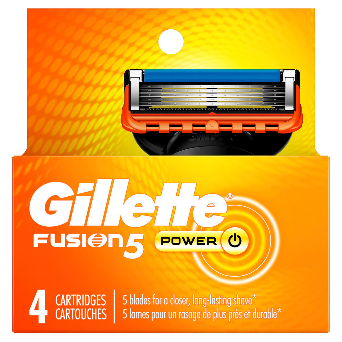 Razor Blade Refills, 4 Count E168