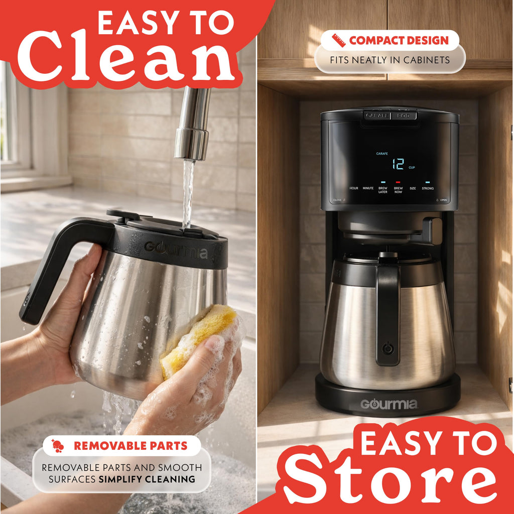 Black 12-Cup Single Serve Coffee Maker S55544