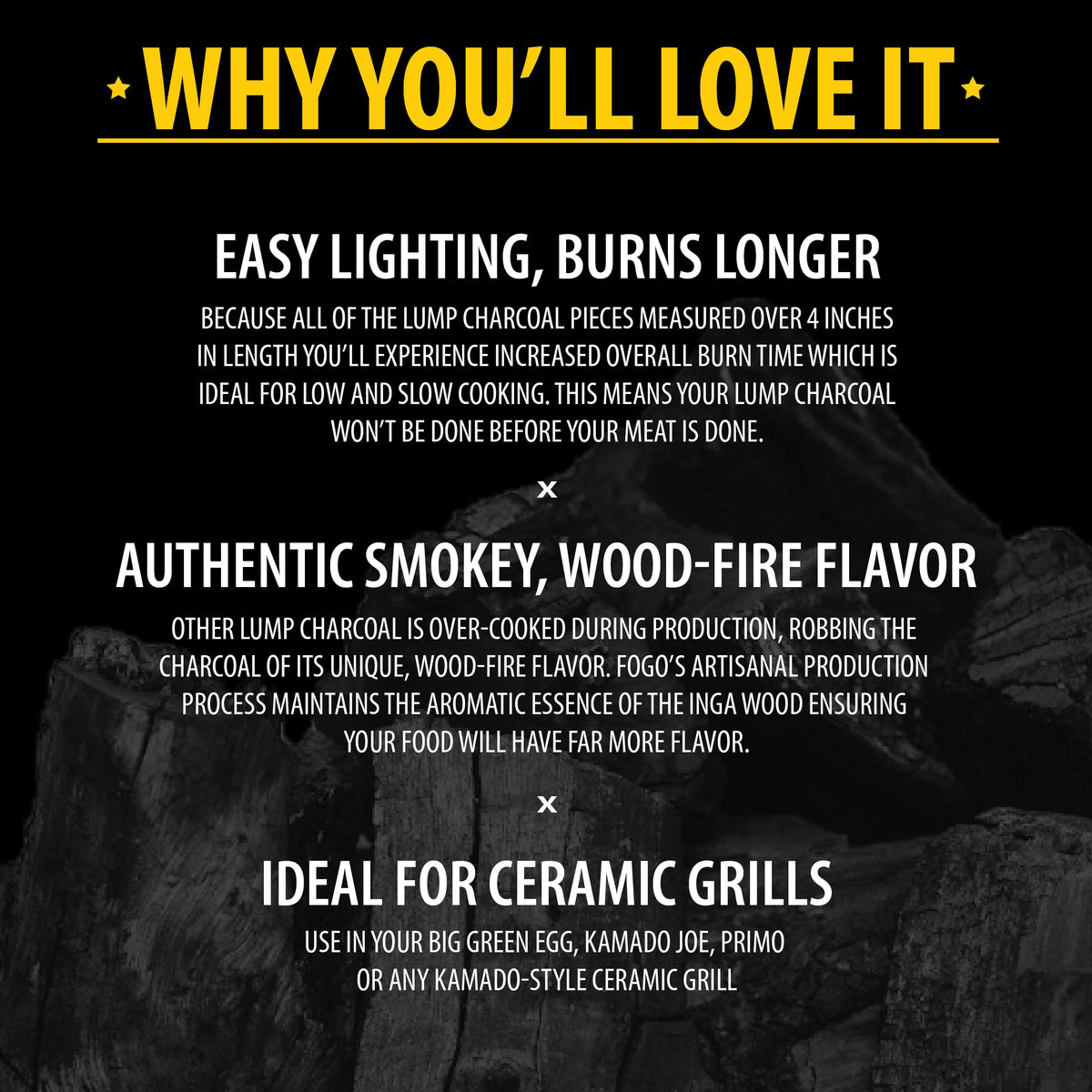 Hardwood Lump Charcoal 35 Pound Bag 2-Pack N18370