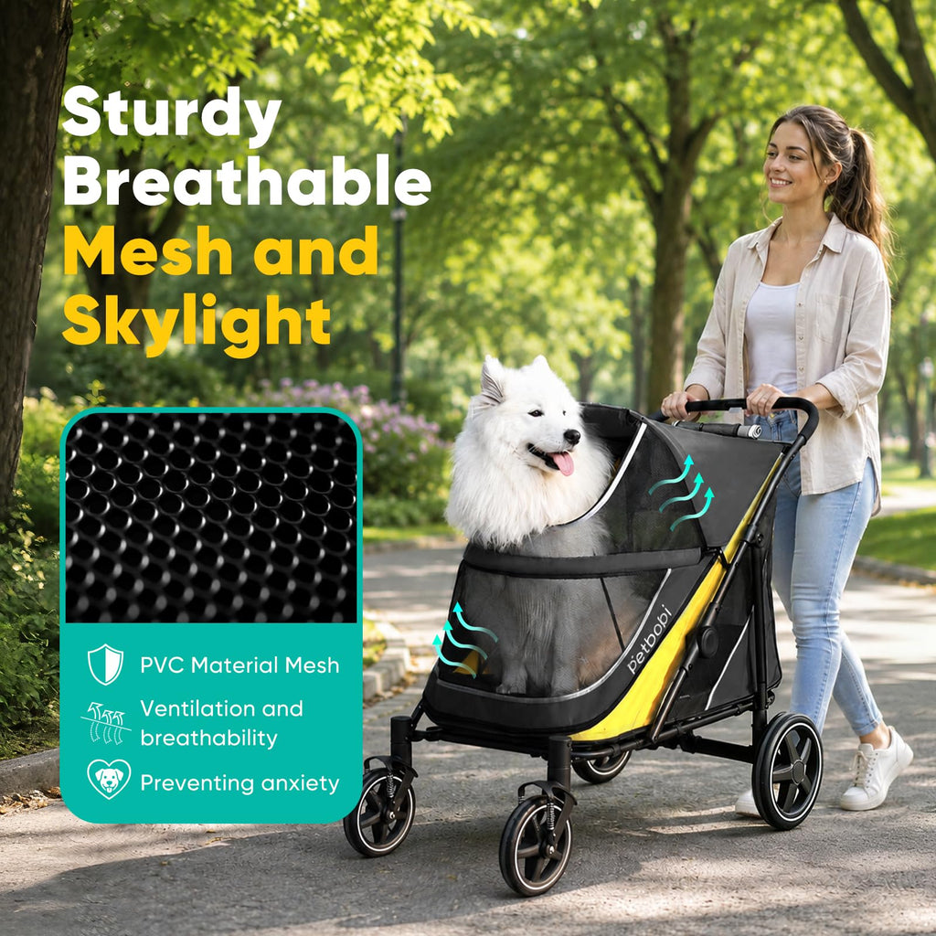 Dog Stroller for Large Medium Dogs up to 80 lbs E44397