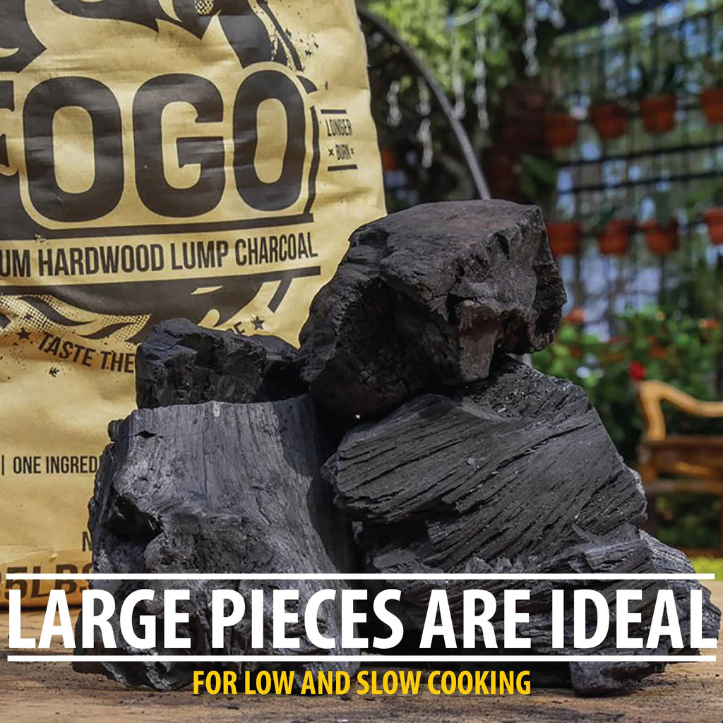 Hardwood Lump Charcoal 35 Pound Bag 2-Pack N18370