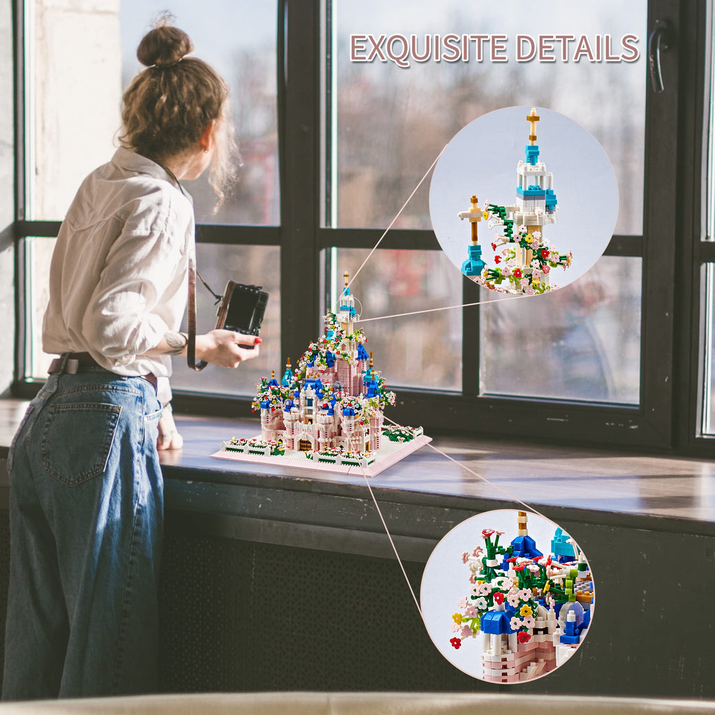 Architecture Castle Micro Blocks Building Set 4000+ PCS S393983