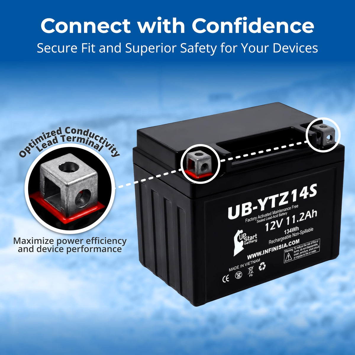 12V 11.2Ah Battery X268