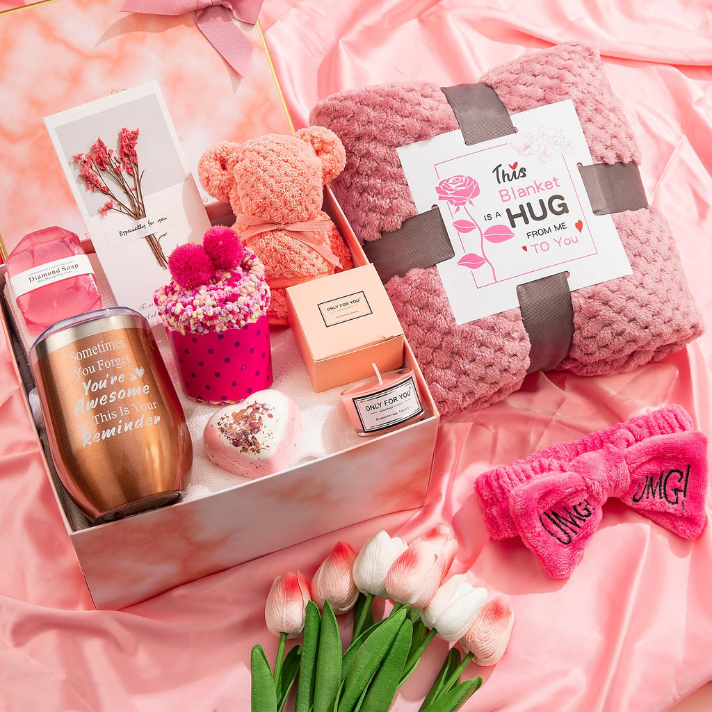 Self Care Gift Set with Blanket C5769