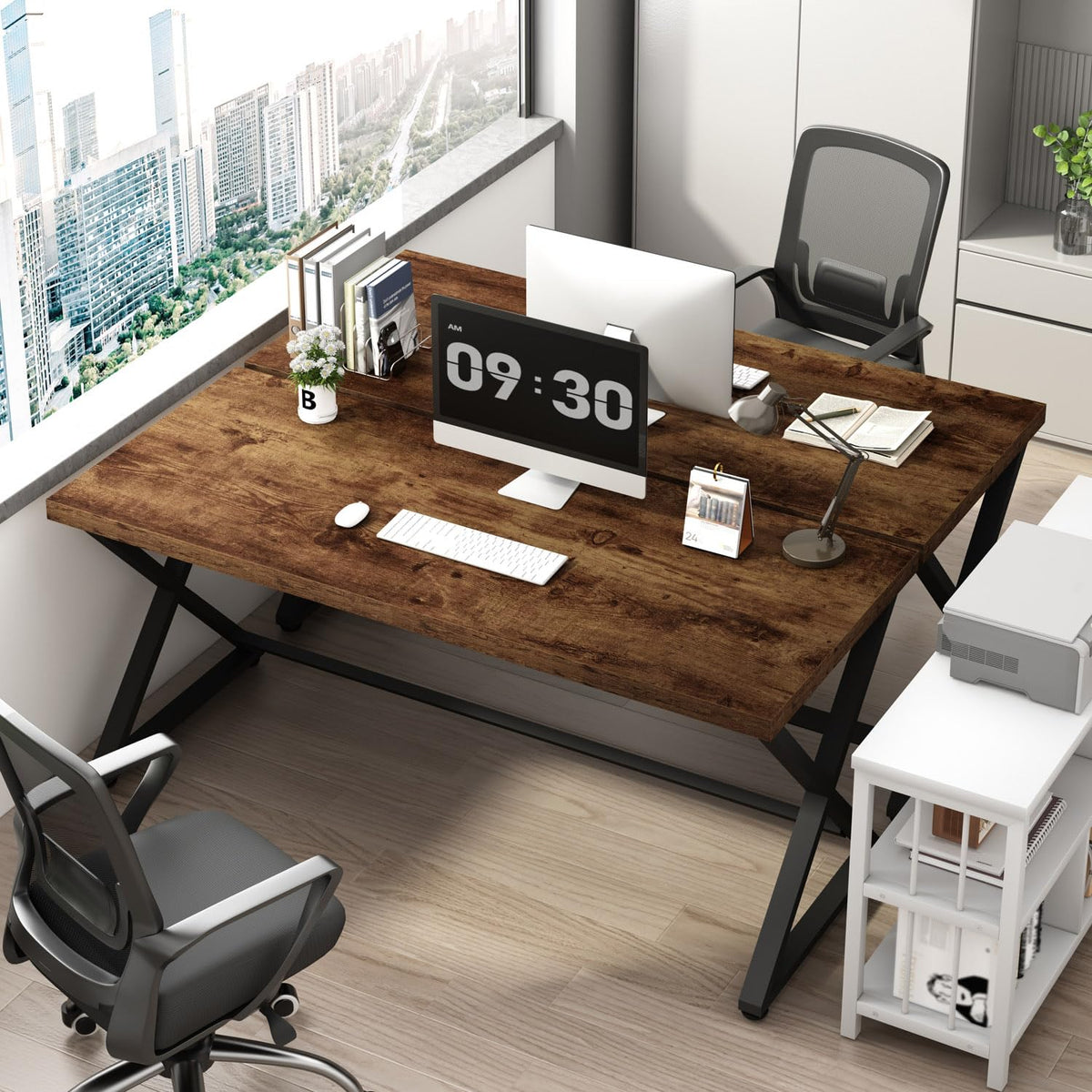 47" Rustic Brown Computer Desk R945650
