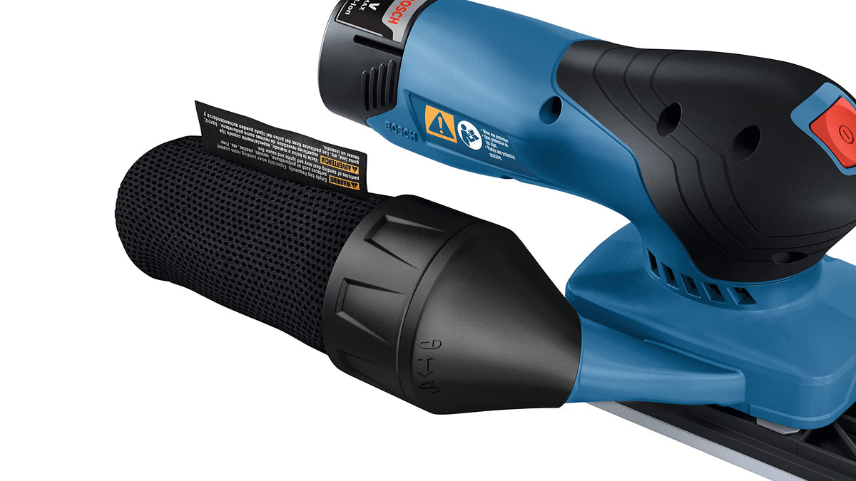 12V Brushless Orbital Finishing Sander with Dust Bag G9630