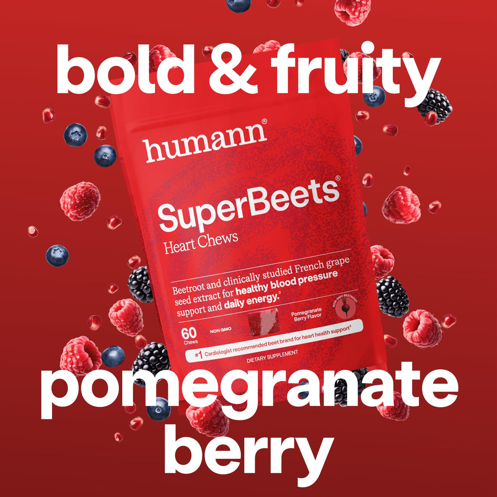 Pomegranate Berry Flavor Chews 60 Ct W90698