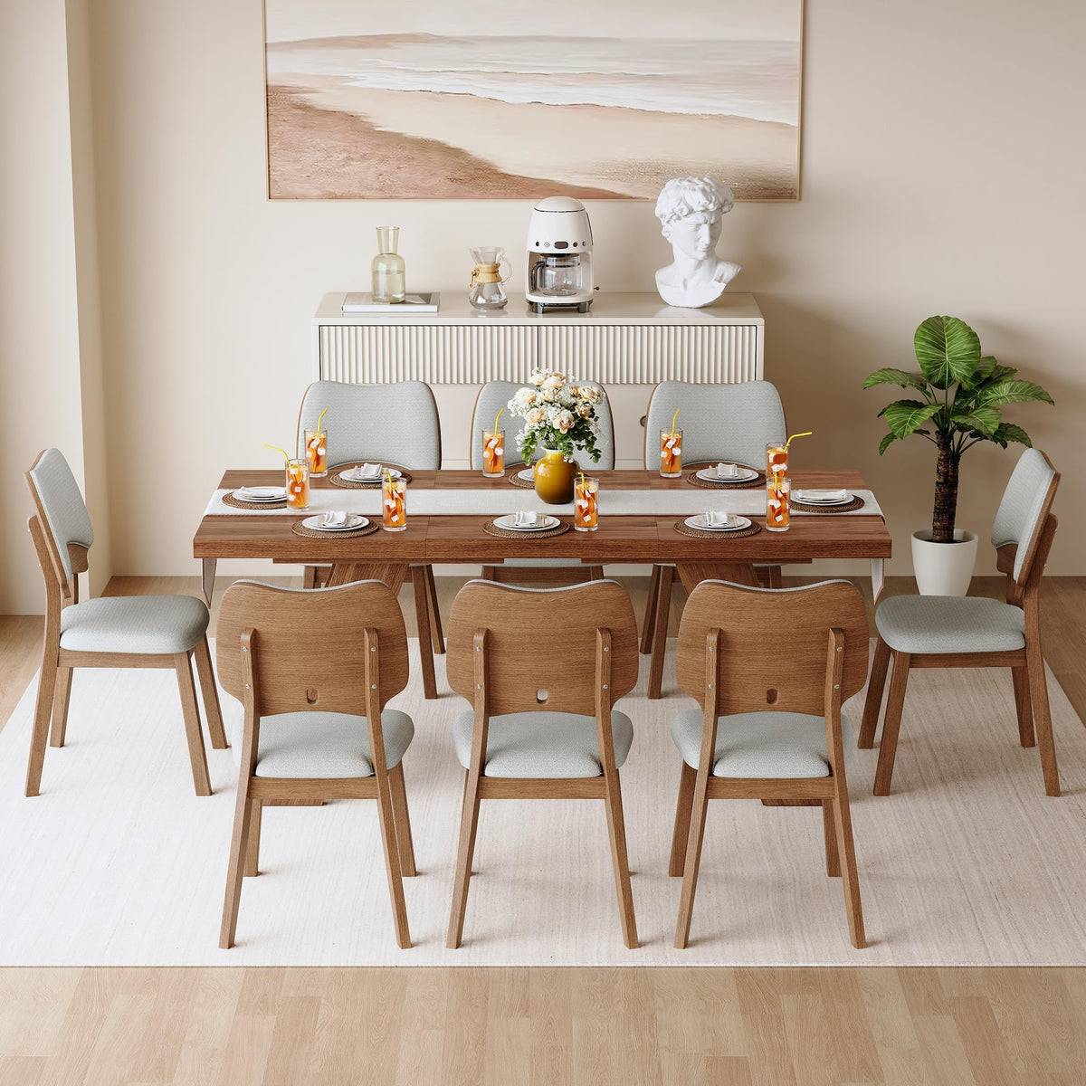 Dining Table Set for 8 O8989