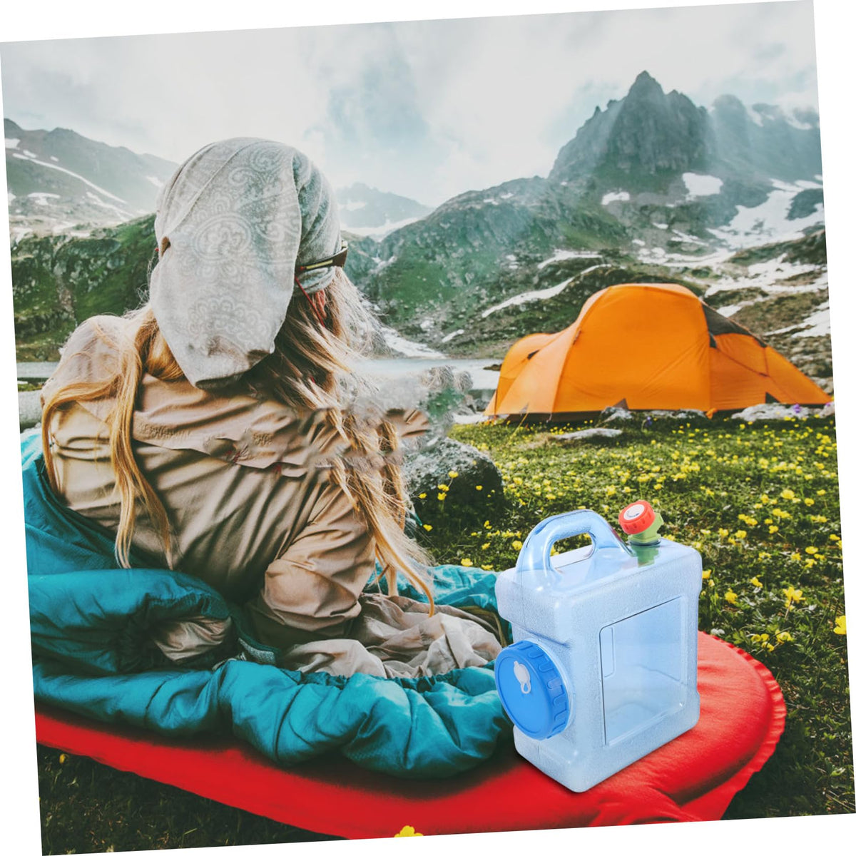 Portable 5L Blue Water Bucket G7460