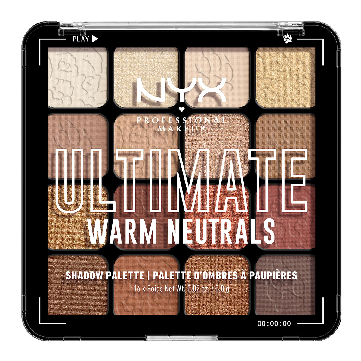 Warm Neutrals Eyeshadow Palette Z168233