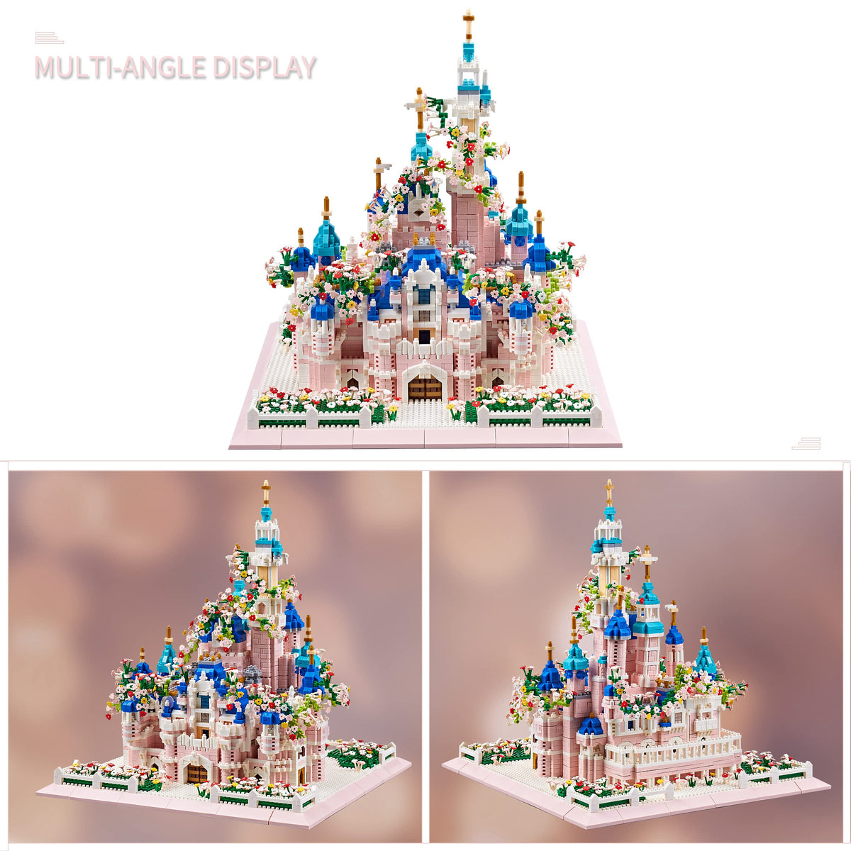 Architecture Castle Micro Blocks Building Set 4000+ PCS S393983