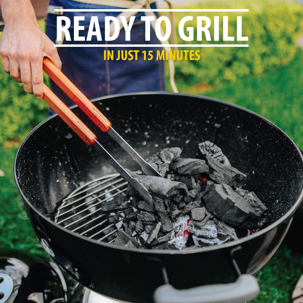 Hardwood Lump Charcoal 35 Pound Bag 2-Pack N18370