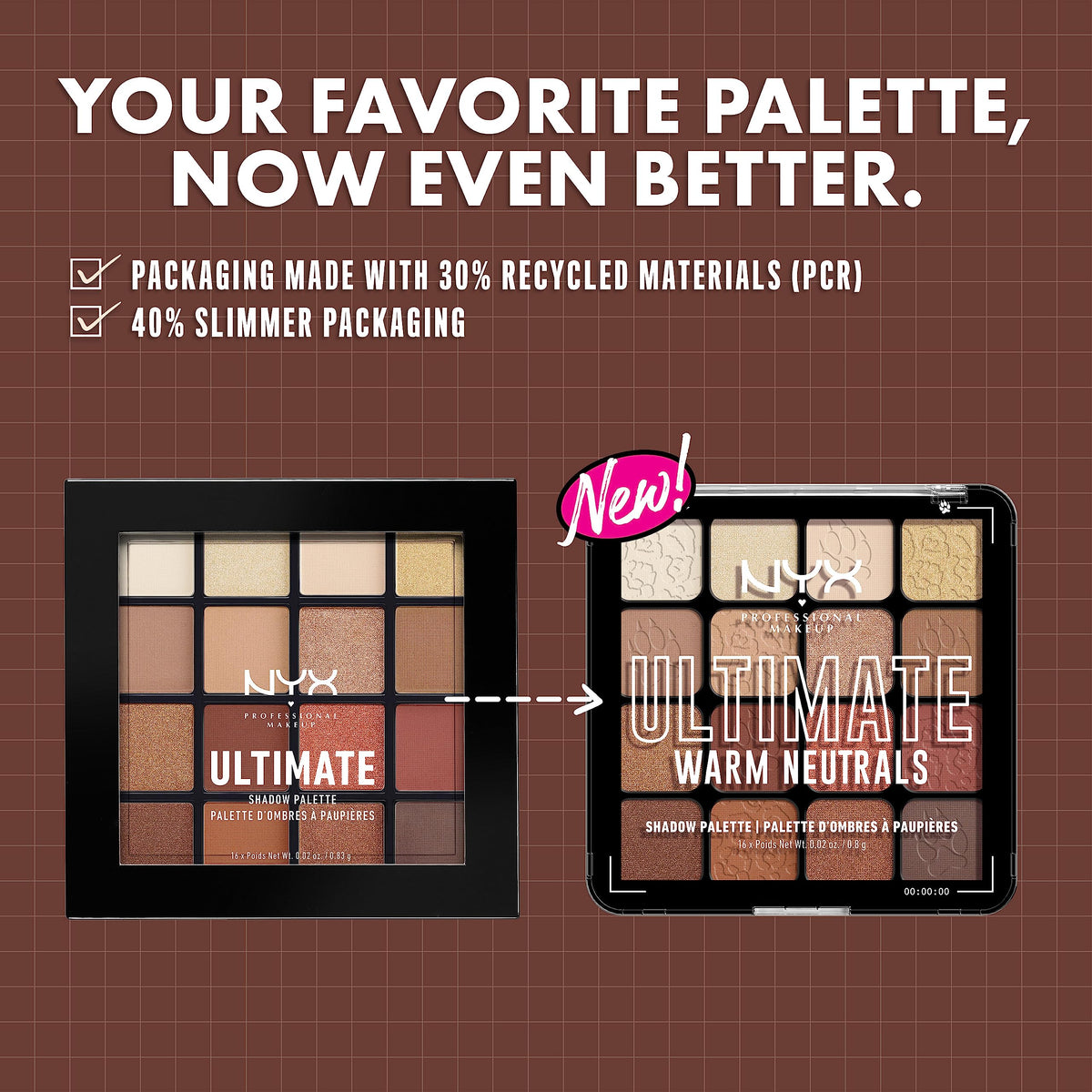 Warm Neutrals Eyeshadow Palette Z168233