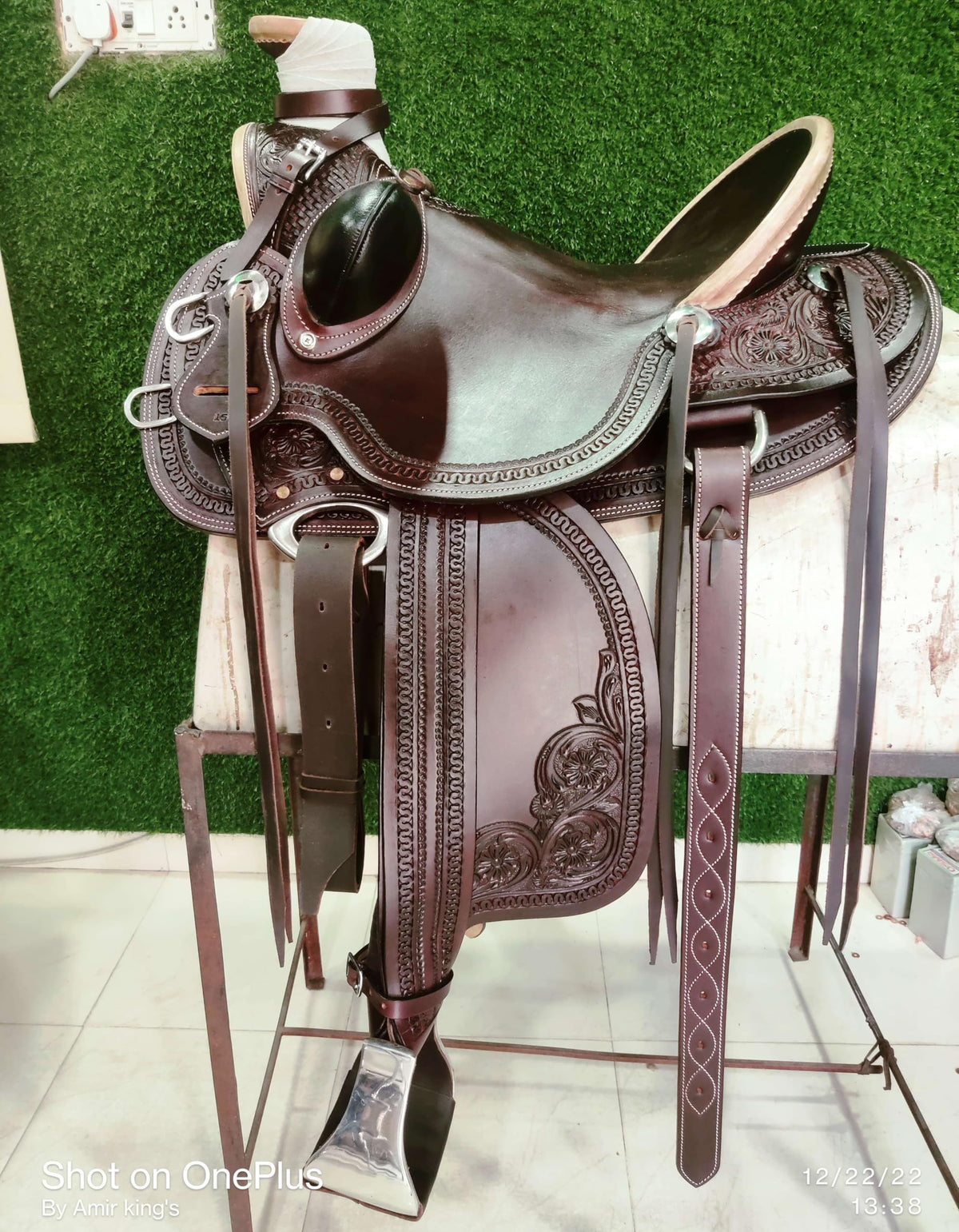 Leather Western Horse Saddle R82850